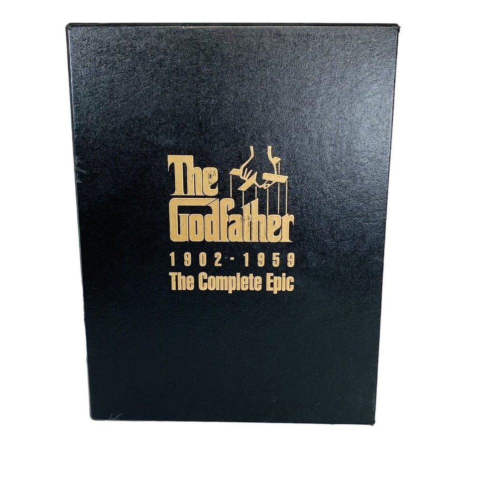 The Godfather VHS 3 Tape Box Set 1902-1959 The Complete Epic Crime Drama